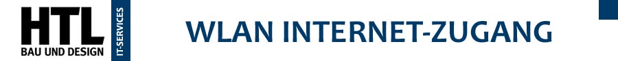 HTL Bau und Design - WLAN Internetzugang